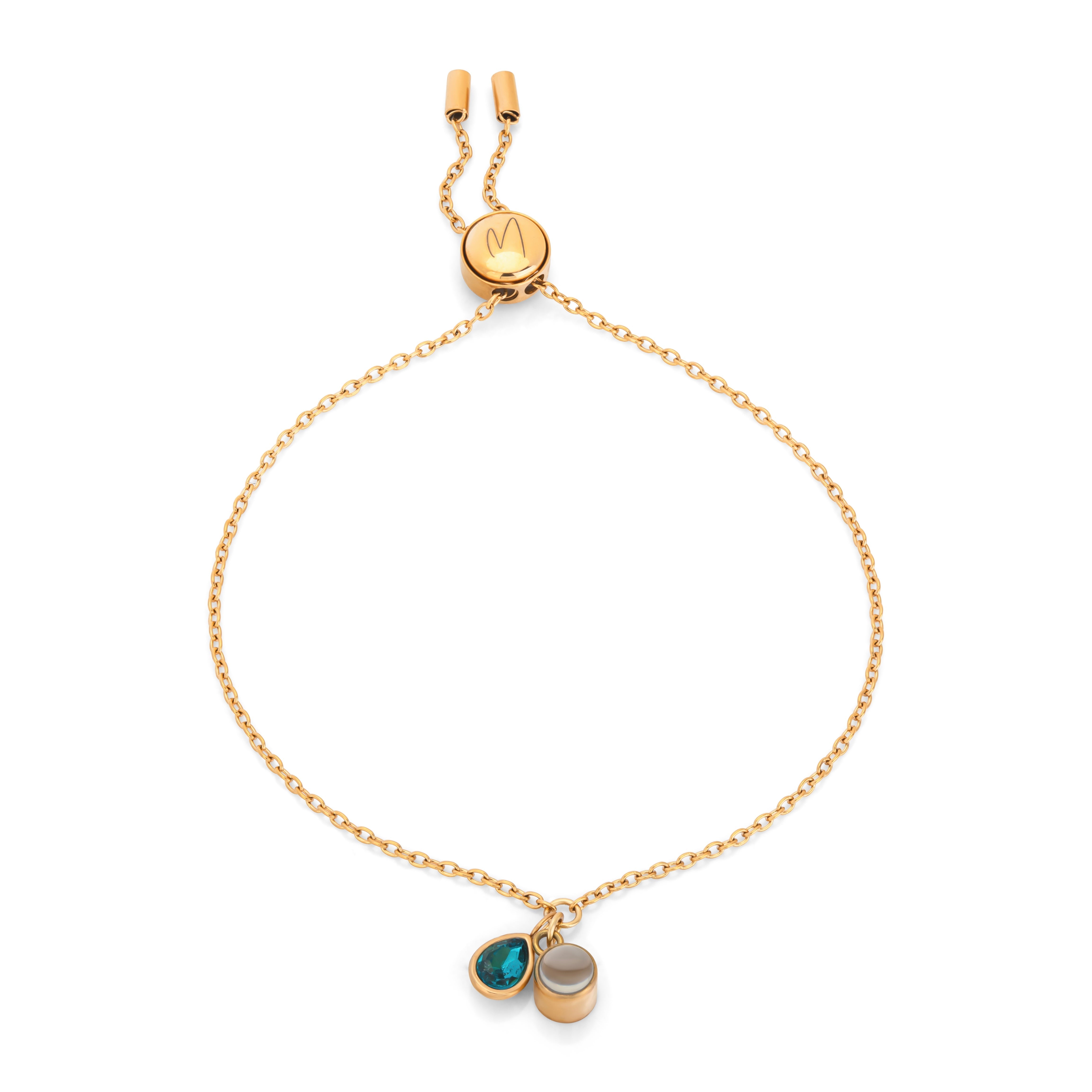 צמידי אבן לידה עם תמונה מוצפנת