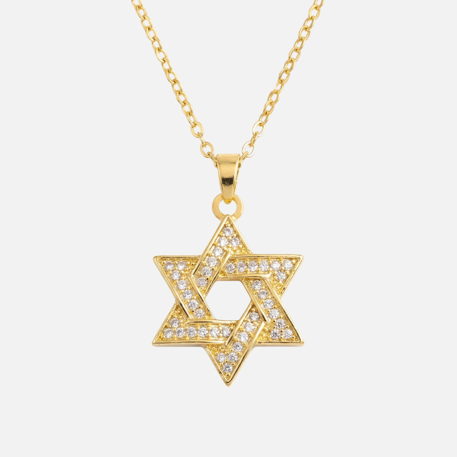 תליון אנרגיה מגן דוד זהב