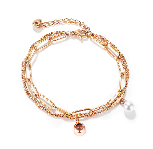 צמיד מאיה עם תמונה מוצפנת