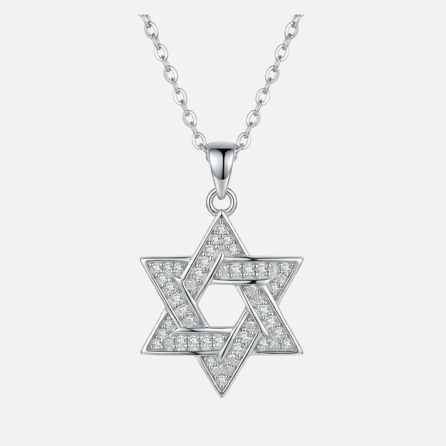 שרשרת אנרגיה עם מגן דוד כסף