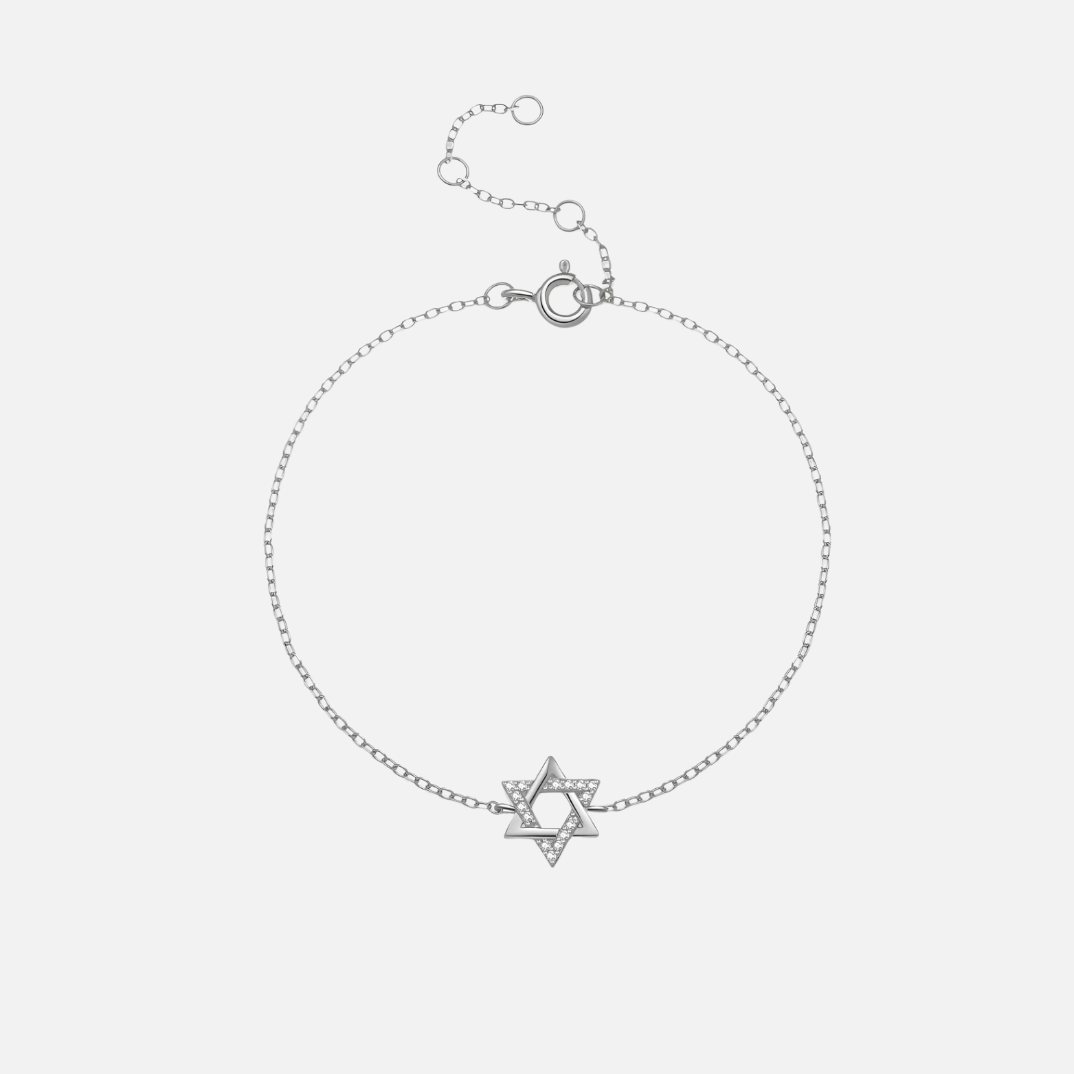 תכשיט אנבה בצורת מגן דוד