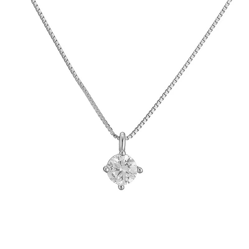 שרשרת אבן לאישה כסף