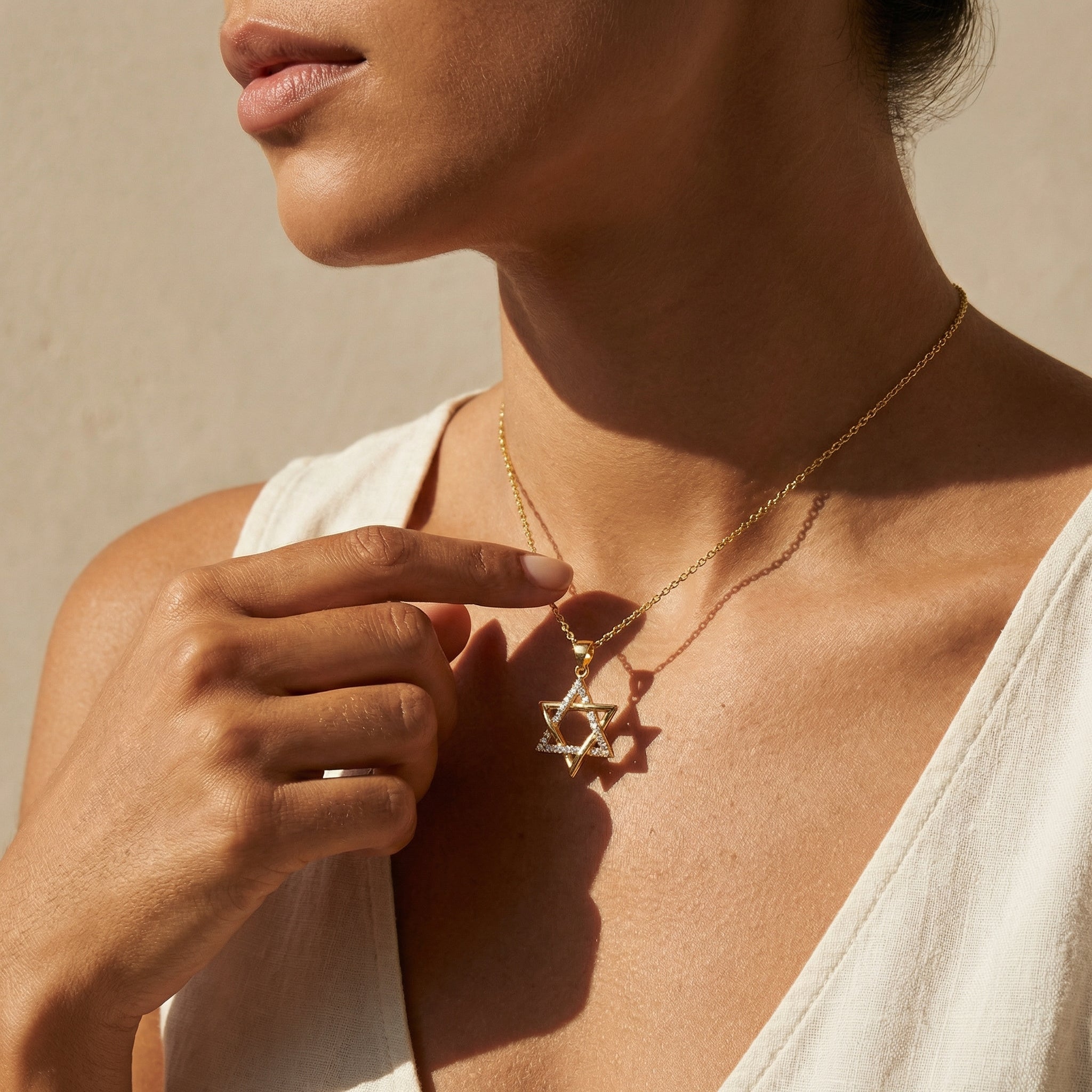 תליון מגן דוד אנבה