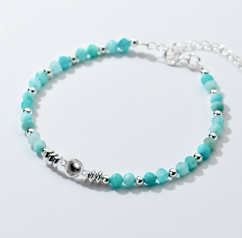 צמיד ריינבו אבני טורקיז