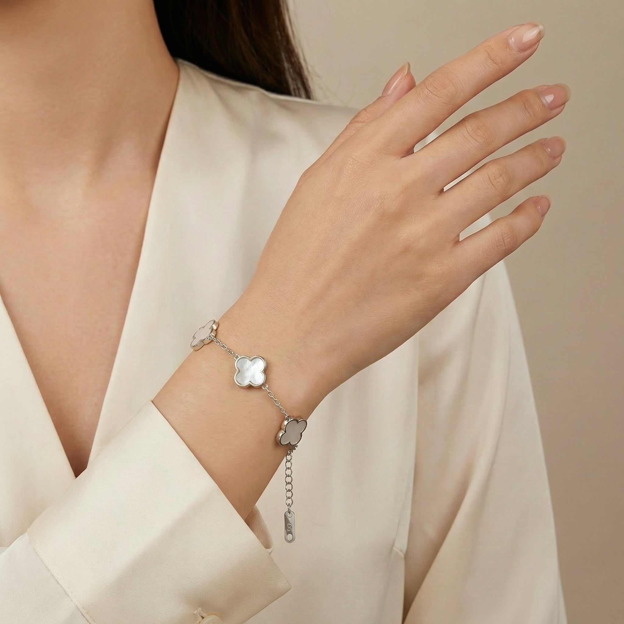 צמיד כסף חיי